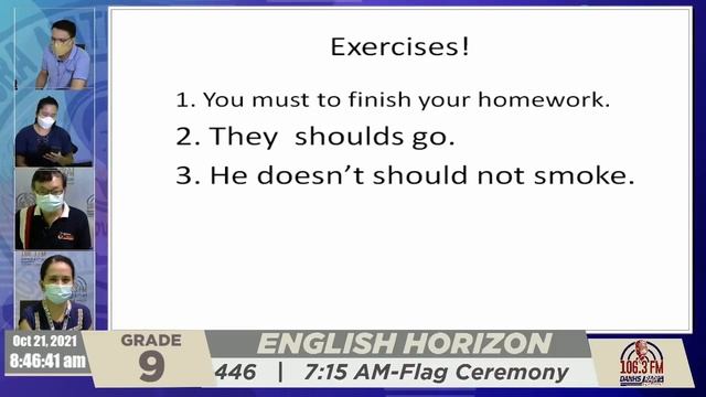 English 9 {Q1S2W1) - Modals смотреть онлайн
