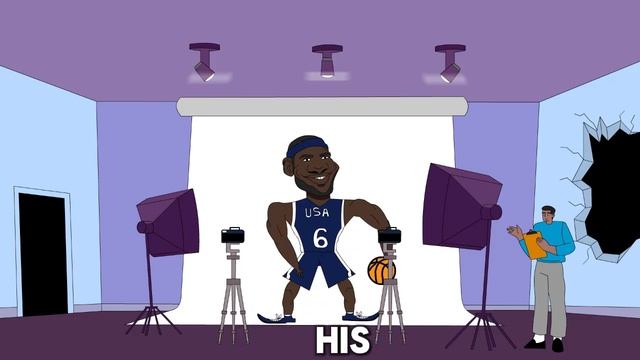 Kai Cenat meets Lebron James (ANIMATED) смотреть онлайн
