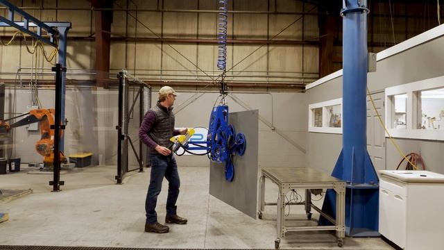 Vacuum Lift, Pitch, and Rotate for Sheet Metal Panels смотреть онлайн