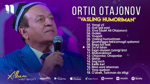 Ortiq Otajonov - Vasling Humoriman Nomli Albom Dasturi