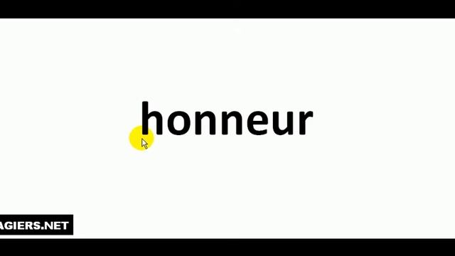 Как произносится # honneur смотреть онлайн