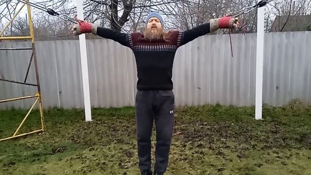 РАЗПЯТИЕ. КРЕСТ НА ДЫБЕ. 17 ДЕКАБРЯ 2022 ГОД. АБРАМОВКА. смотреть онлайн