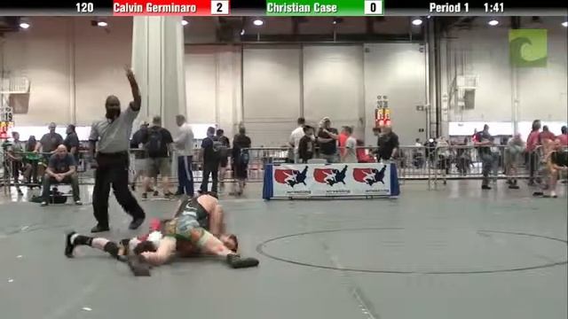 Cadet - BOY 120 - Calvin Germinaro vs. Christian Case смотреть онлайн