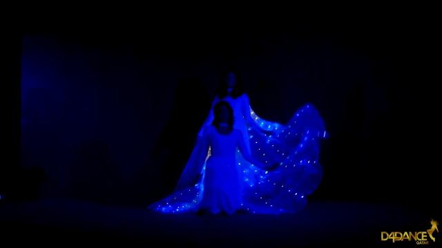 LED Dance l LED wings Act l D4Dance Qatar смотреть онлайн
