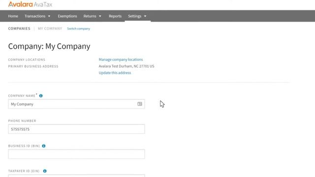 Check your company details - Managed Returns смотреть онлайн