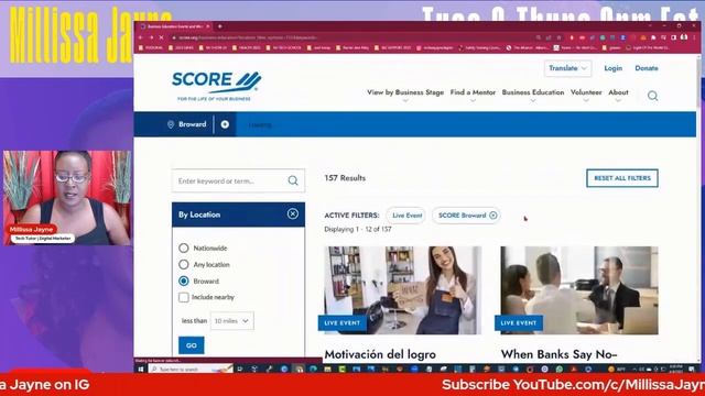 Free Business Resources from Broward Score | Millissa Jayne Show смотреть онлайн
