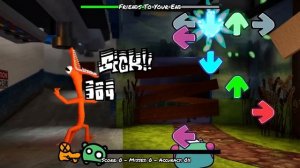 Музыкальная ритм-аркада FNF! Радужные друзья против Аманды-путешественницы 🎶 (FNF «Друзья до конца»