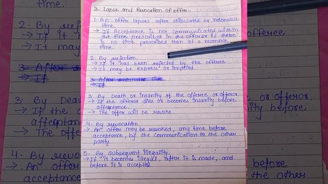 Business law | Chapter 2 | Offer and Acceptance смотреть онлайн