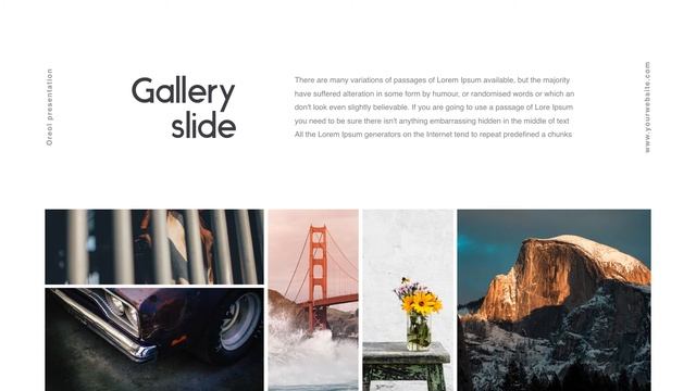 Oreol Keynote/PowerPoint Presentation смотреть онлайн