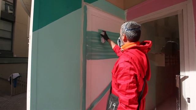 Mural al Casal de la Dona. 8 de març de 2020. смотреть онлайн