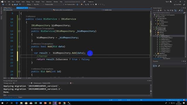 Ders 5 - Bll (Business Logic Layer) Katmanı смотреть онлайн