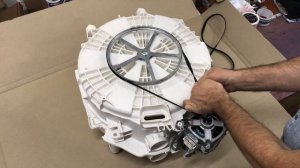 Инструкция по установке ремня стиральной машины.