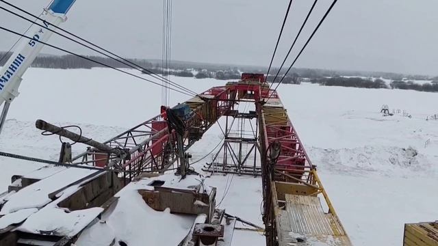 Демонтаж буровой 2900/200 часть 3 смотреть онлайн