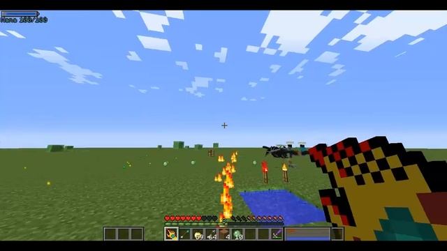 [Minecraft review mod] Partical Man Mod [1. 7 .10] смотреть онлайн