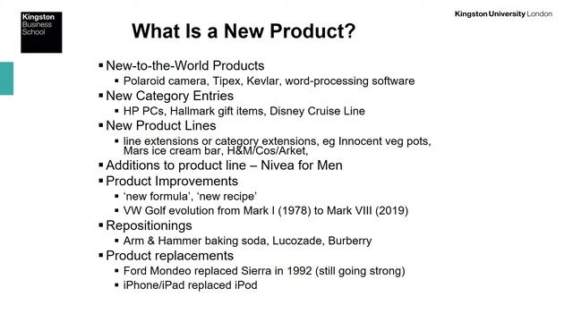 BM7017 Global Marketing Management Session 7 - New Product Development смотреть онлайн