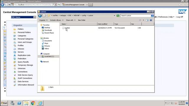 SAP BO Administration - BI Launchpad Configuration смотреть онлайн