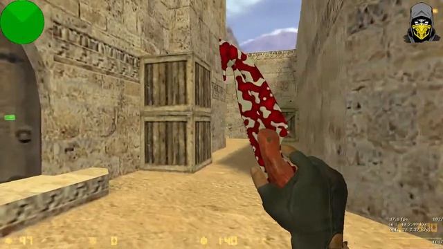 ТОП - НОЖА С КРЮКОМ из CS-GO для CS 1.6 КРАСИВЫЕ - РЕДКИЕ смотреть онлайн