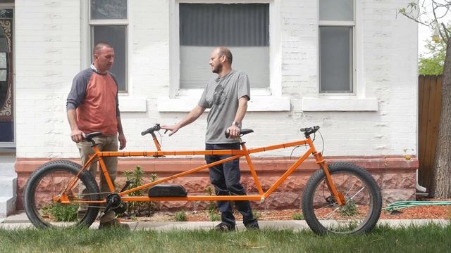 Custom E-Bike Build: Handmade OFF-ROAD Electric Fat-Tire Tandem Bike смотреть онлайн