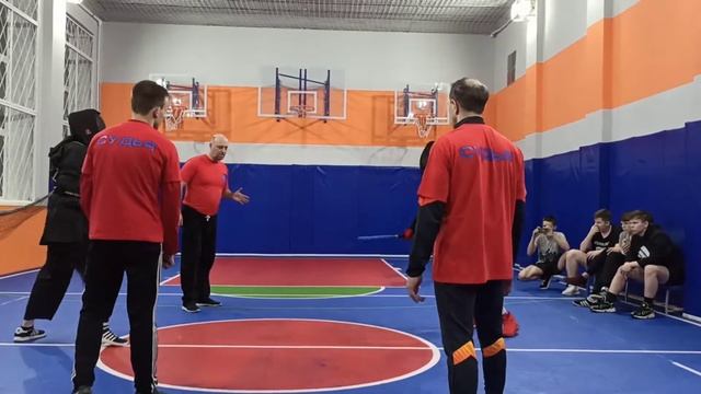 Третий этап кадетских игр, ножевой-палочный бой. смотреть онлайн