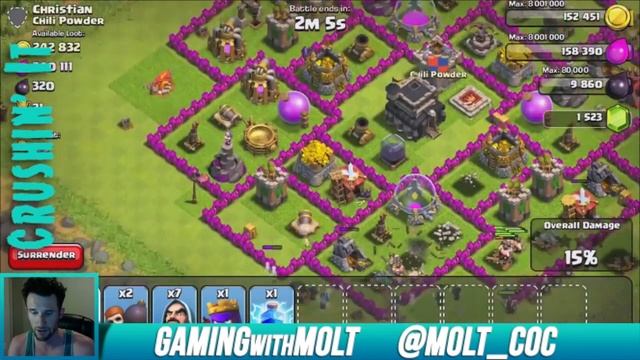 Clash of Clans :: MAX THAT Ep. 20 WIZARIAN attack смотреть онлайн