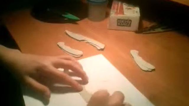 Как сделать из бумаги нож с лезвием крючком из кс го смотреть онлайн