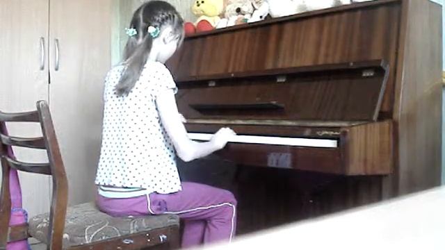 Як я граю на піанино ( этюд і Щелкунчик)