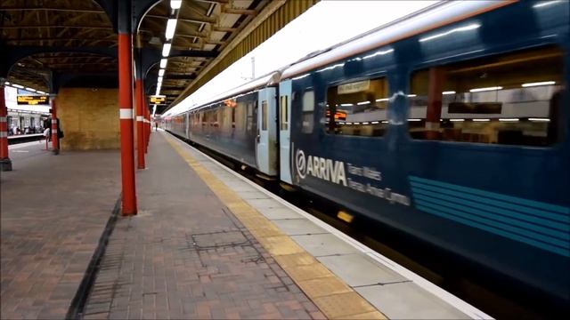 DB Class 67 Departs Warrington Bank Quay with Arriva Trains Wales WAG set смотреть онлайн