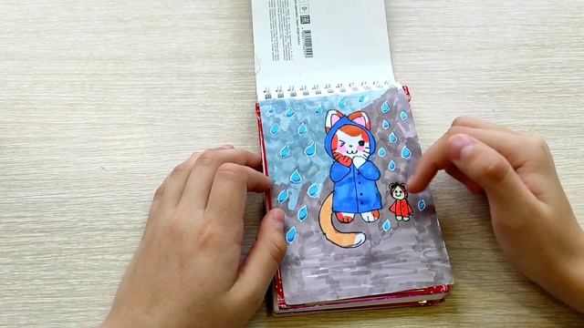 Обзор скетчбука №4. СПАСИБО ЗА 200 ПОДПИСЧИКОВ смотреть онлайн