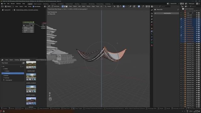 Cyber Japan Art Breakdown | Blender смотреть онлайн