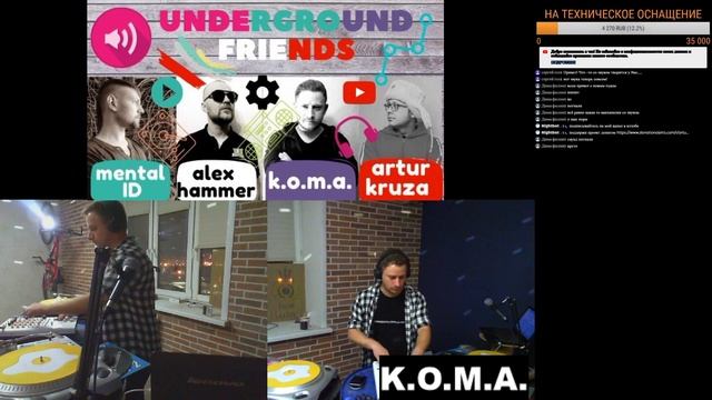 UNDERGROUND FRIENDS 06-01-20