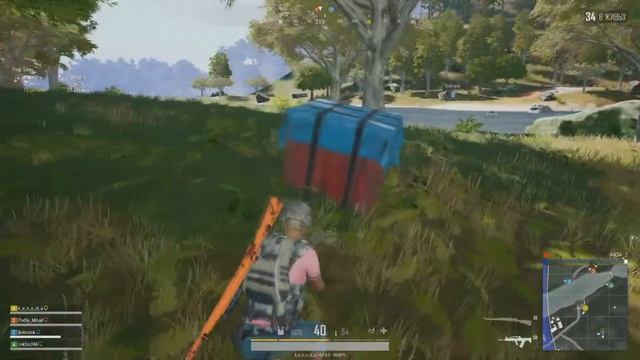 PUBG. Карта Санок. squad смотреть онлайн