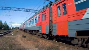 Железнодорожный микс №1: станция Калище, платформа 80 км.