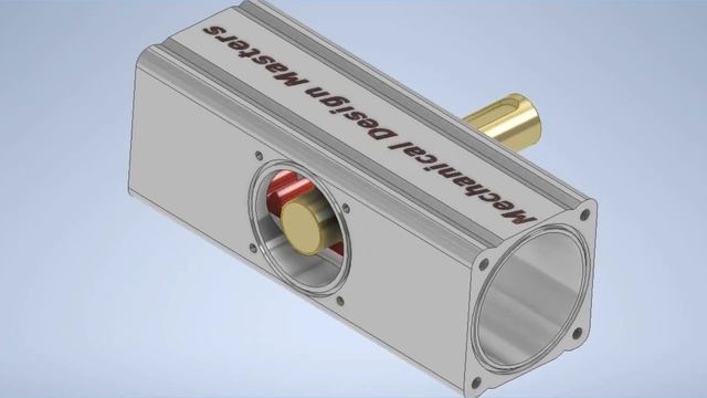 Design of Pneumatic Rotary Actuator - Mechanism of Rotary Actuator - Pneumatic Rotary Actuator смотреть онлайн