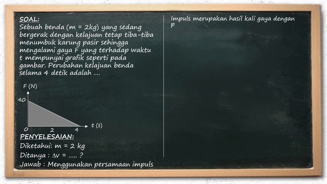 Soal pembahasan 1 Impuls | Materi Momentum dan Impuls | FISIKA SMA смотреть онлайн