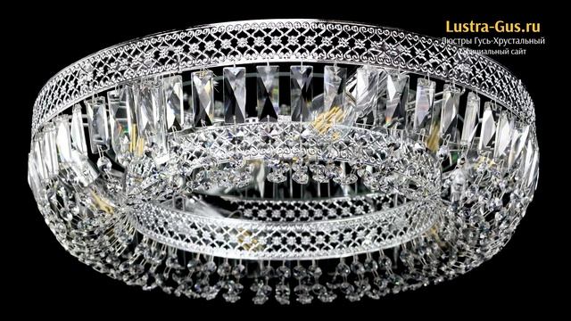 Хрустальная люстра «Венеция Кольцо пластинка» - Гусь-Хрустальный завод смотреть онлайн