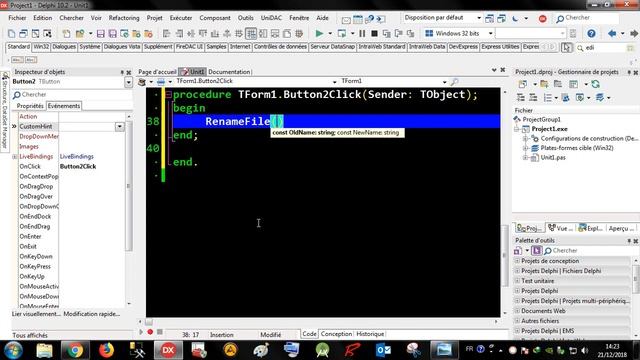 Delphi Trick 012 - Ren - Del -New Folder смотреть онлайн