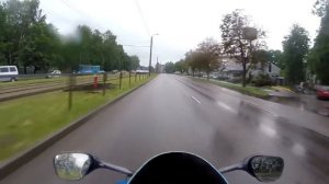 КАК ЕЗДИТЬ В ДОЖДЬ НА СПОРТБАЙКЕ?!