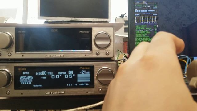 Pioneer Dex-p01, он же Dex-p9 и RS-D7X активация цифрового входа эмулятором