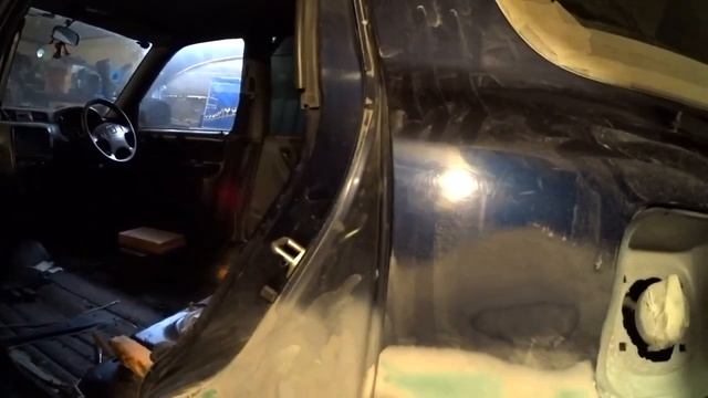Honda CR-V,  последние штрихи перед покраской