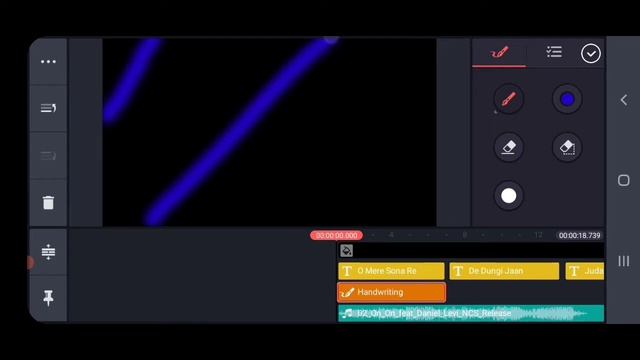 New Style Kinemaster Status Video Editing | Spiral Text Like After Effects Kinemaster With Voda