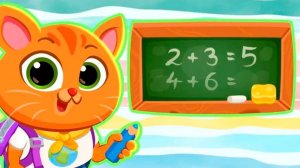 Суровый КОТИК БУБУ и ПЕСИК ДУДУ школа №2. Новый ученик. Мультик ИГРА про котят на Хвостик ТВ