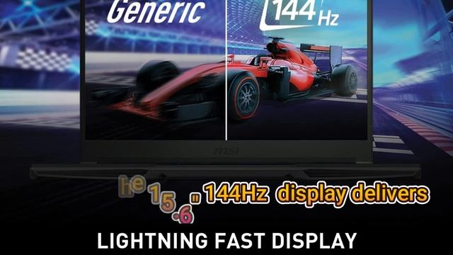 MSI GF63 15.6" 144 Hz Gaming Laptop. смотреть онлайн
