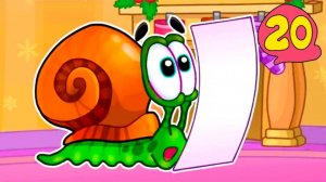 Супер УЛИТКА БОБ №20. Зимняя история. Часть 1. Мультик ИГРА Snail Bob 2 на канале Хвостик ТВ