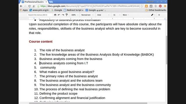 Professional business analyst level#1 смотреть онлайн