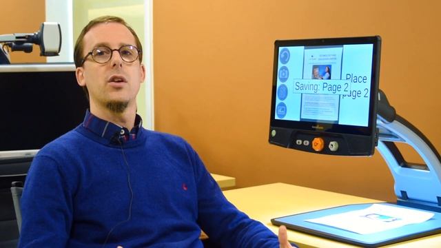 Humanware Reveal 16i Foldable Electronic Magnifier with Full Page OCR Demonstration смотреть онлайн