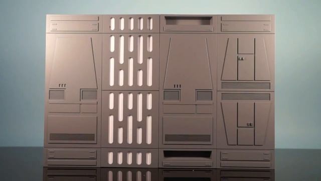 Space Walls Review Star Wars Black Series Wave 1 Collection Display Diorama GTP Toys Death Star смотреть онлайн