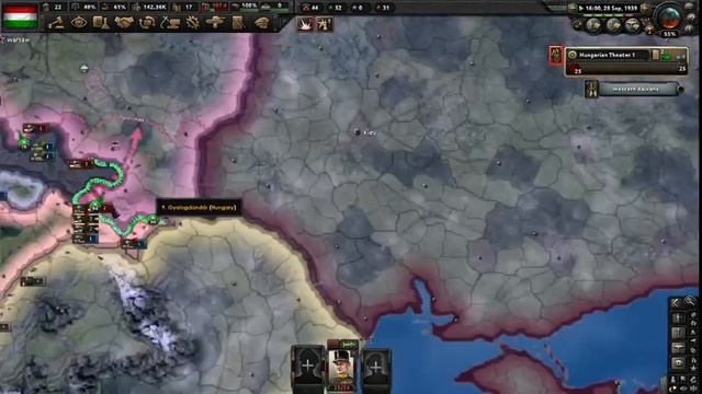 HOI4 Hearts of Iron4 ЗАХВАТ МИРА ЗА ВЕНГРИЮ(германия скотина) смотреть онлайн