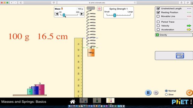 Simple Harmonic Motion (7 of 16): The Spring Constant, An Explanation смотреть онлайн