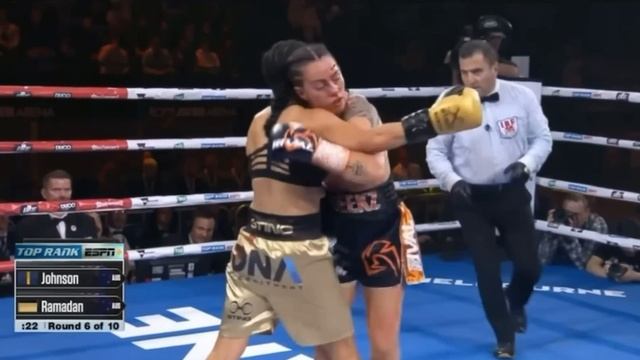 Susie Ramadan Vs Cherneka Johnson Highlights