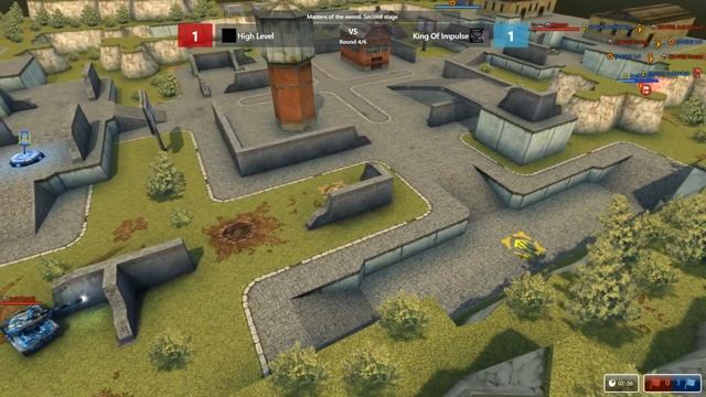 High Level Vs King Of Impulse | MOTS Tandem | Grand Final | Tanki Online смотреть онлайн